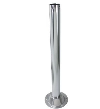 lot 14159 image: AP Products 013-956 (Table Leg ONLY) - 31-12, Chrome