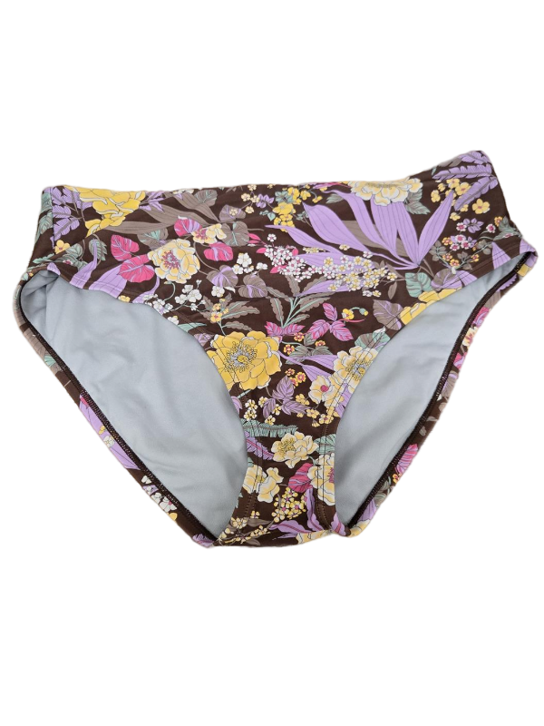 lot 38890 image: Floral Print Bikini Bottom -SIZE XL
