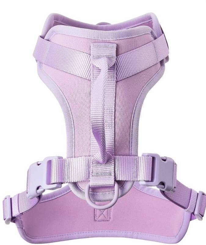 lot 38915 image: Vibrant Life Neoprene Comfort Control Monochrome Harness, Lavender, Size Large