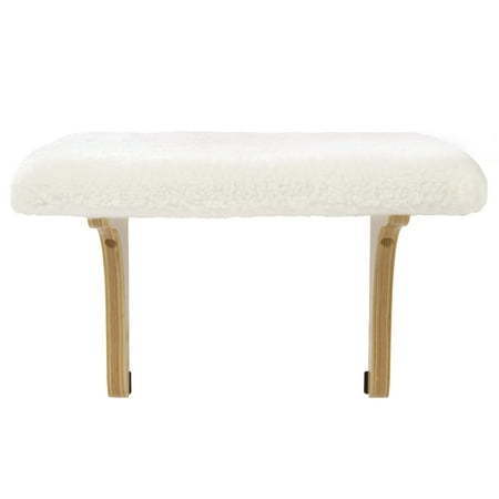 lot 38929 image: SmartyKat Paw Perch Padded Self-Adhesive Windowsill Mounted Cat Perch & Plush Cover Cream