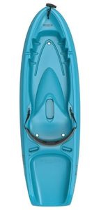 lot 40444 image: Lifetime Dash Youth 6.5 ft Sit-On-Top Kayak, Glacier Blue (90787) - Retail $174