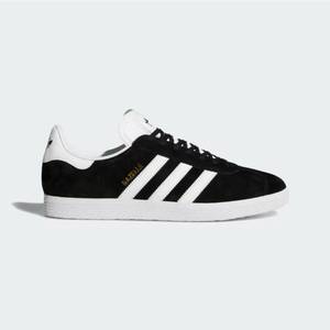 lot 41727 image: Adidas Originals Gazelle Sneakers BlackWhite Size 9.5 - Retail $100
