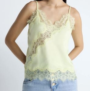lot 41742 image: Devil Wears Prada Scoop Collection Womens Lace Trim Blouse, Size M