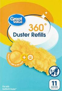 lot 41783 image: Great Value 360 Duster Refill, 11 Count