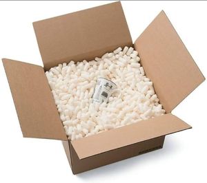 lot 40474 image: Box of Packing Peanuts