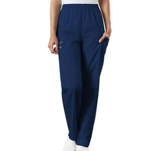 lot 41829 image: Cherokee Workwear Womens Scrubs Pant Natural Rise Tapered Pull-On Cargo 4200 Size 4XL