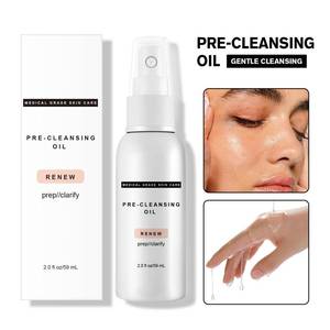 lot 41859 image: Renhe ingenuity Pre-Cleansing Oil - Makeup Remover Oil to be Paired with Facial Cleanser - Cleanser for Face, Makeup, & Preps for Cleansing(2PCS)