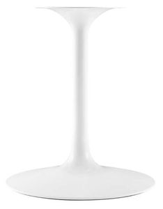 lot 42259 image: Modern White Round Table Base 48in - Retail $107