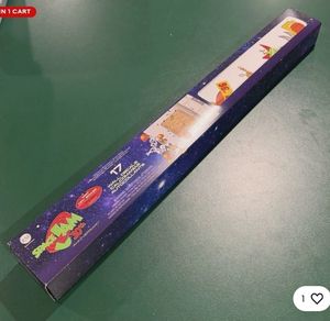 lot 42277 image: Space Jam 30th Anniv. Peel and Stick Tournament Bracket Wall Decals w Dry Erase