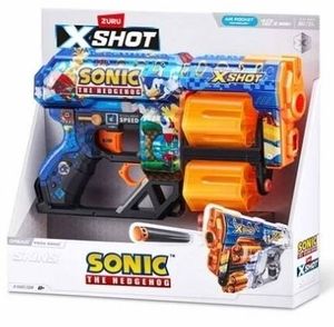 lot 42288 image: XSHOT Skins Dread Blaster - Mega Sonic Skin (12 Darts) by ZURU Outdoor Toys for Ages 8