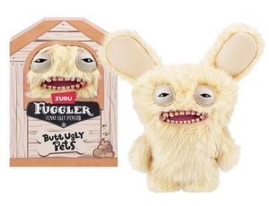 lot 42289 image: Fuggler - Funny Ugly Monster Plush Toy - 9 in Butt Ugly Pets (Mr Buttons - Golden Retriever)