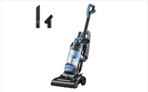 lot 42313 image: Mainstays Bagless Upright Vacuum Cleaner, Lightweight with Powerful Cleaning, - Retail $89