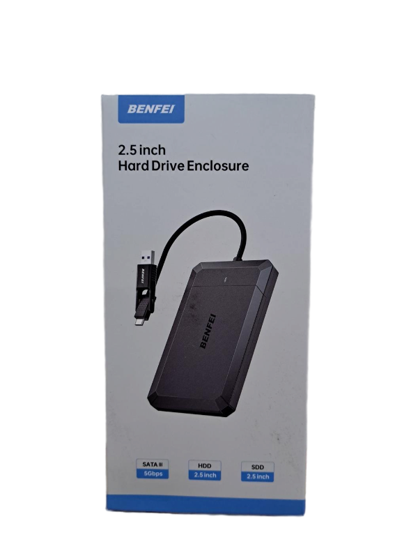 lot 40150 image: Benfei 2.5in Hard Drive Enclosure