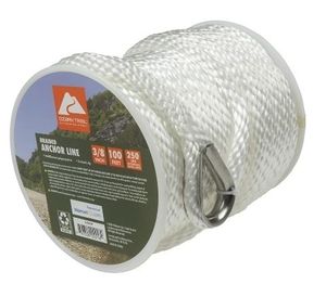 lot 40505 image: Ozark Trail 38-inch x 100-foot Nylon Braided Marine Anchor Line