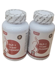lot 41872 image: GRGTP GLP-1 15 Day Cleanse Dietary Supplement 30 Capsules - 2 Pack, Best By 9132026