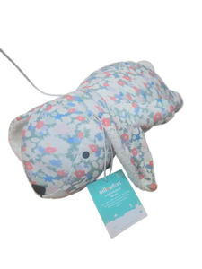 lot 41895 image: Pillowfort Weighted Plush Bunny 3 lbs Floral