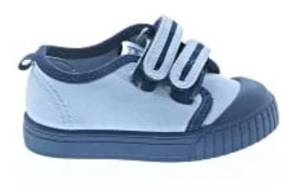 lot 41918 image: Wonder Nation Baby and Toddler Kids Two Strap Bump Toe Sneakers Size 5