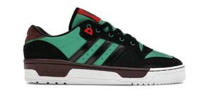 lot 41931 image: Adidas Rivalry Low x Demon Slayer Tanjiro Sneakers Size 9 - Retail $120