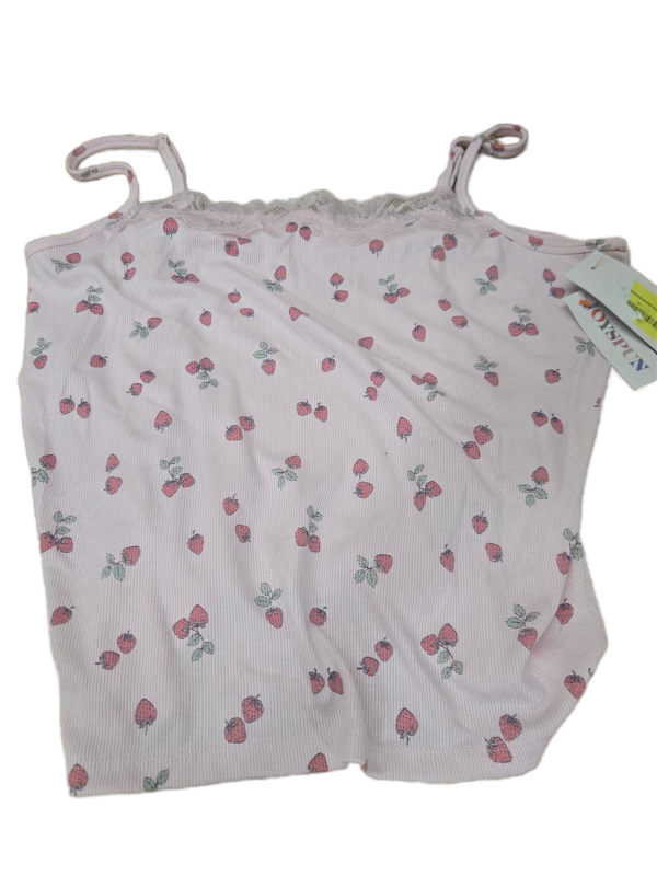 lot 41232 image: OSHKUN Womens Strawberry Print Camisole Tank Top -Size XL