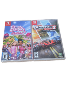 lot 37510 image: Nintendo Switch Game Bundle Barbie Project Friendship & Gear Club Unlimited 2