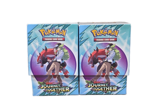 lot 37517 image: Pokemon TCG Scarlet & Violet Journey Together Half Booster Box Lot of 2, Opened, See Pictures, Missing Cards