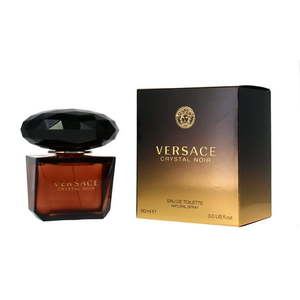 lot 37533 image: Versace Crystal Noir Eau de Toilette  Perfume for Women  3.0 Oz
