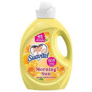 lot 37544 image: Suavitel Liquid Fabric Conditioner, 45 Days of Freshness, Morning Sun Scent (105 fl oz)