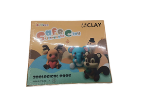lot 40526 image: Artpar Safe Ultralight Air Dry Clay Zoological Park Set