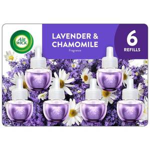 lot 41938 image: Air Wick Plug-in Scented Oil Air Freshener Refills - Lavender - 6pk