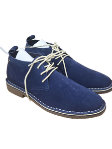 lot 41961 image: GOLAIMAN Mens Suede Chukka Boot Casual Lace Up Desert Boot Ankle Shoes Stylish Fashion Fit Comfortable Leather Shoes NAVY 8.5 D (M) US