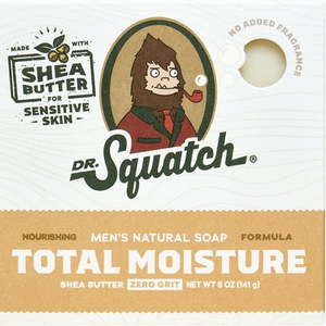 lot 41974 image: Dr. Squatch Mens Bar Soap Sensitive Skin  Natural Bar Soap for Men  Shea Butter  5 Oz