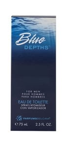 lot 37584 image: PB ParfumsBelcam Blue Depths Version of Cool Water  Eau De Toilette  Cologne for Men  2.5 fl oz