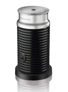 lot 40553 image: Nespresso Aeroccino 3 Milk Frother, Black, Steel