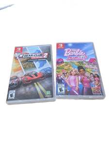lot 41987 image: Nintendo Switch Games Bundle Gear Club Unlimited 2 & Barbie Project Friendship