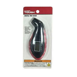 lot 41997 image: Hyper Tough Digital Tire Pressure Gauge  Model ST111705S  1PC Pack