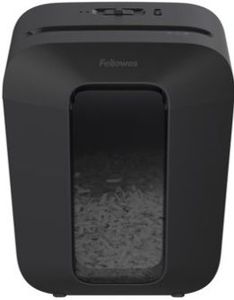 lot 42323 image: Fellowes LX50-RS 9-Sheet Cross Cut Paper Personal Shredder