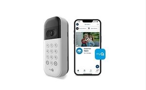 lot 42354 image: MyQ Smart Wireless Garage Door Video Keypad (missing cord)