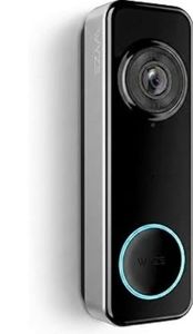 lot 42356 image: Wyze Battery Video Doorbell Wireless Camera, 1536x1536 HD with Color Night Vision, 2-Way Audio, 11 Head-to-Toe View, PersonVehiclePackage Monitor, Wire-FreeWired Option, 1 Minute Easy Setup