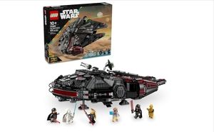 lot 42380 image: LEGO Star Wars the Dark Falcon Building Set Star Wars Toy with 8 Minifigures Birthday Gift for Kids 75389 - Retail $110