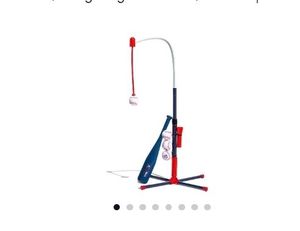 lot 42382 image: Franklin Sports MLB Playball 2 in 1 Grow With Me Batting Tee Toy Set for Kids Ages 3 - Retail $100