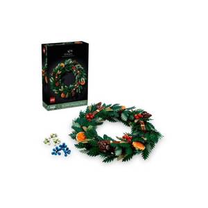 lot 40579 image: LEGO Icons Wreath-Making Kit and Holiday Garland 10340