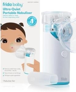 lot 42396 image: Frida Baby Ultra-Quiet Portable Nebulizer Battery Powered, Nasal Aspirator, 1 Package, Plastic