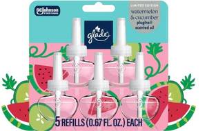 lot 37672 image: Glade� PlugIns� Refills Air Freshener, Watermelon & Cucumber, 3.35oz., 4 count