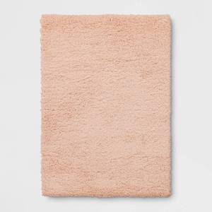 lot 37675 image: 4x56 Solid Shag Accent Rug Pink - Room Essentials