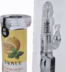 lot 37679 image: Passion Wave Rabbit Vibrator & Jiaoyue Oral Pleasure Bundle