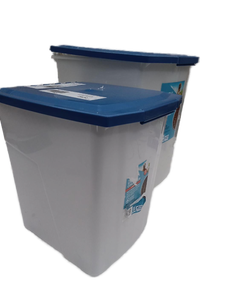 lot 40585 image: Vibrant Life 2 Pack Pet Food Storage Container 25lbs50lbs
