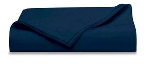 lot 40589 image: Mainstays 300 Thread Count Easy Care Percale Flat Sheet, Blue Cove, Full