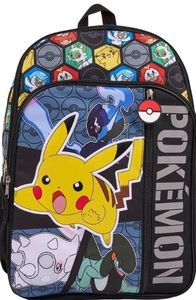 lot 40592 image: Pokemon Light Up 17 Backpack, Black