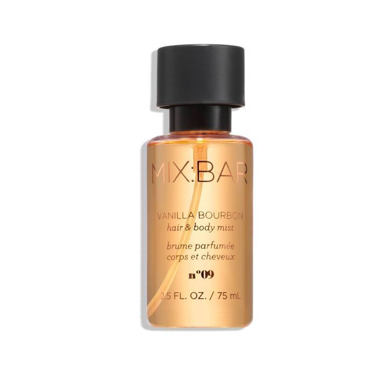 lot 41385 image: 4 Count MIXBAR Womens Hair & Body Mist Perfume - Vanilla Bourbon - 2.5 fl oz