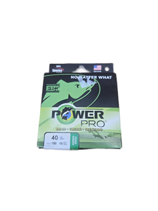 lot 37718 image: Power Pro Braided Fishing Line 40lb 150yd Moss Green